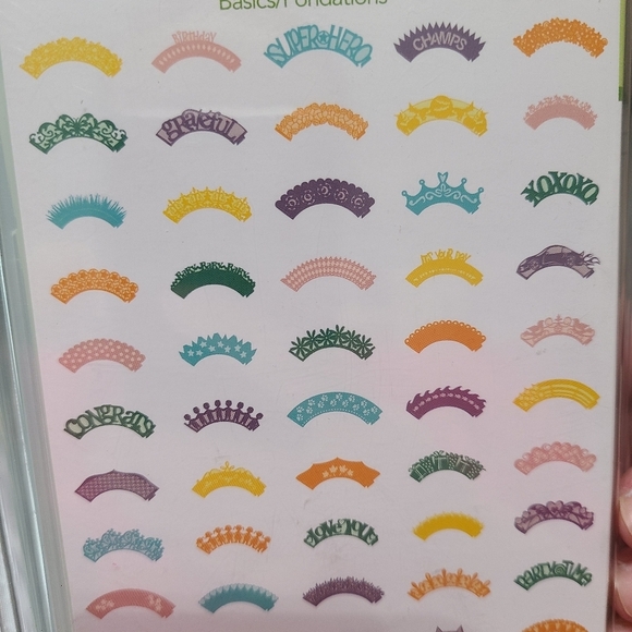 CUPCAKE WRAPPERS Cricut Cartridge - Picture 3 of 3